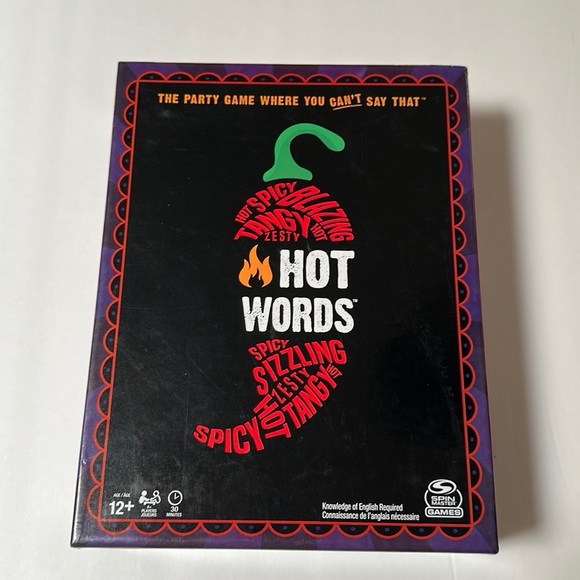 Spin Master Games Other - Hot Words board game for sizzling fun